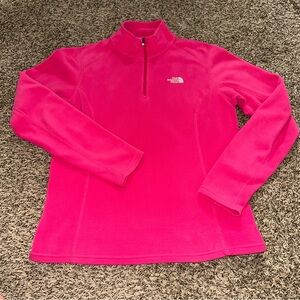 The North Face Women's Vibrant Pink Turtleneck Sweater